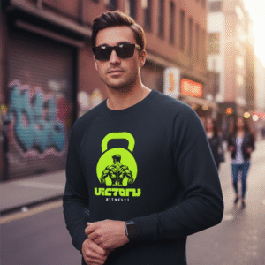 MILITARYMAN Classic Premium Sweatshirt- (Victory Fitness)